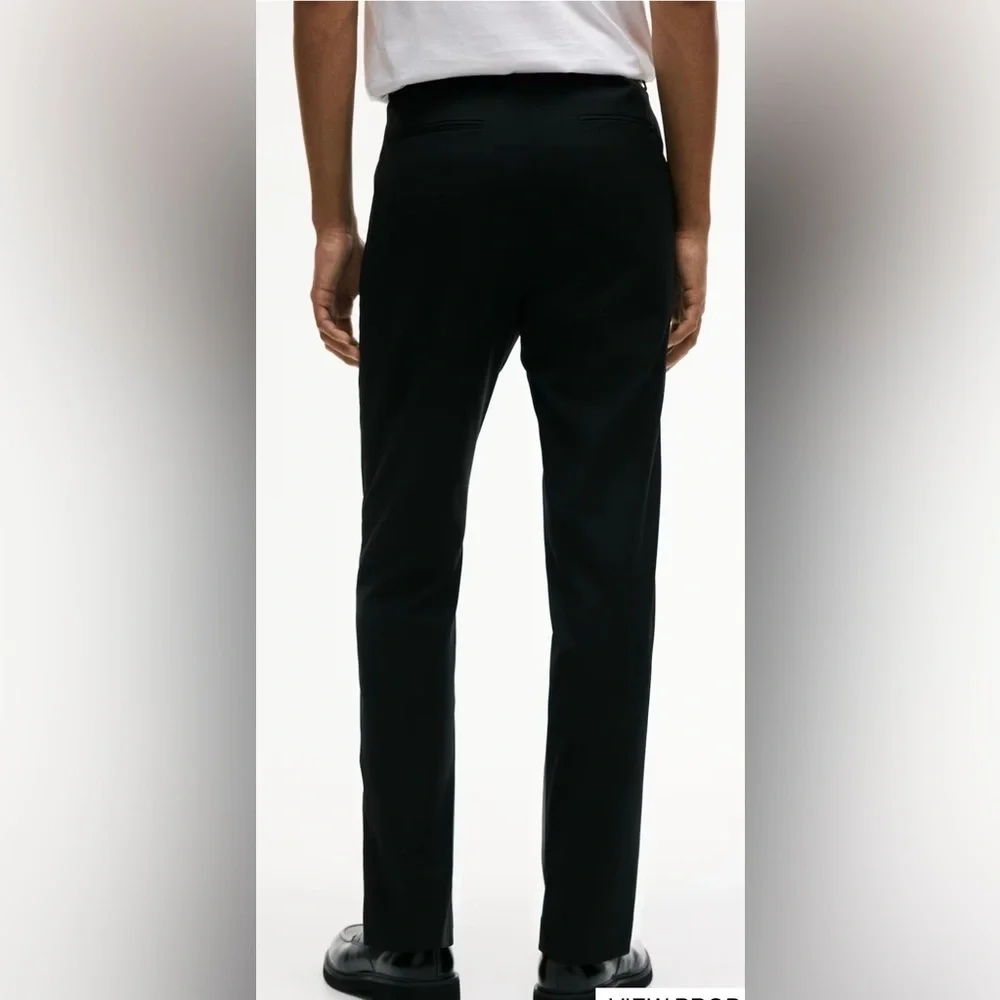 H & M Skinny Fit Black Dress Pants